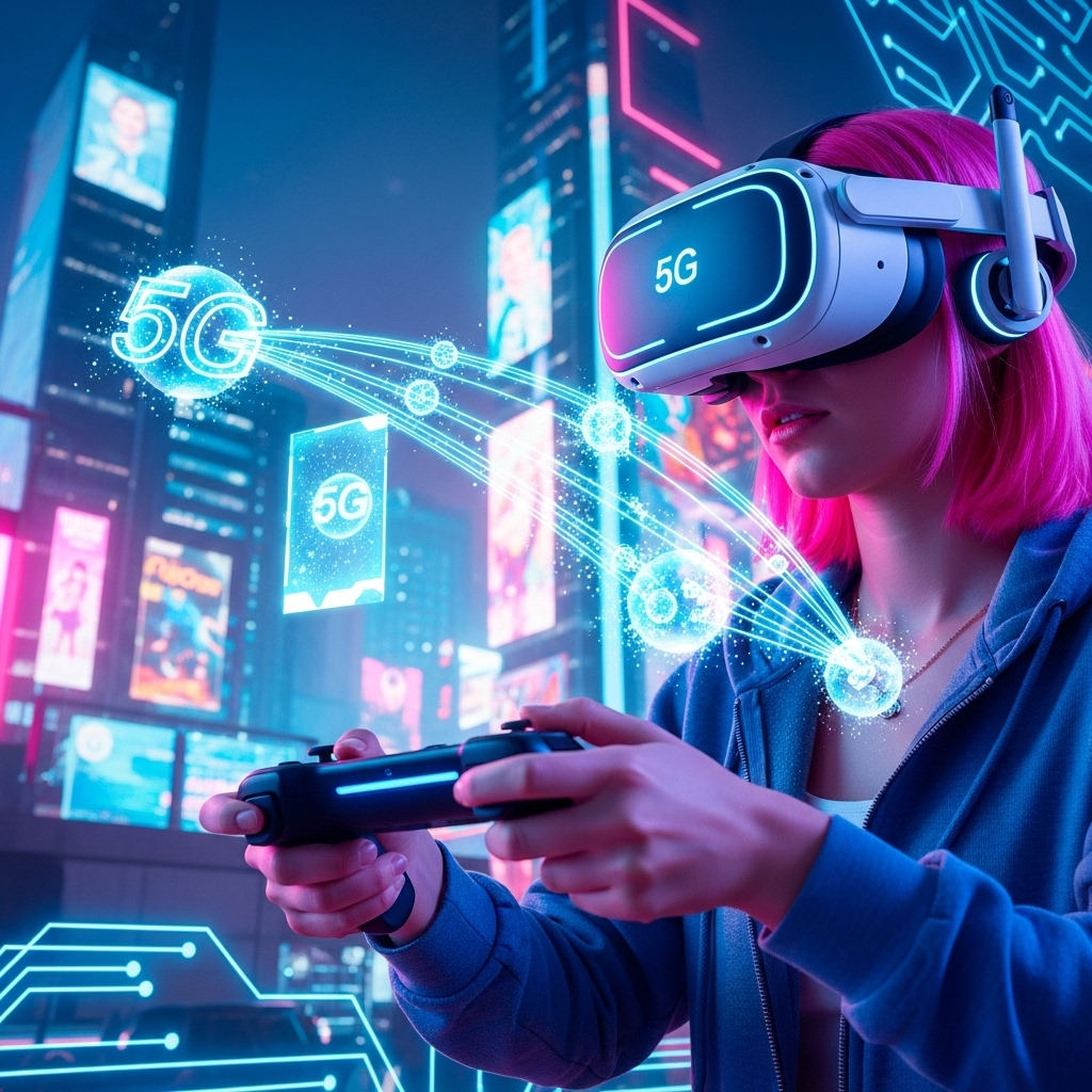5G rewolucjonizuje świat gier: najnowsze wieści dla gamerów