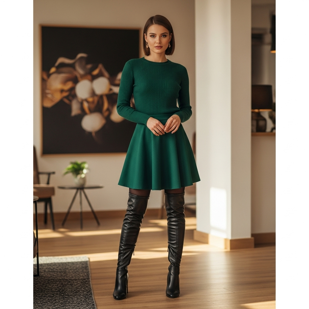 Kozaki za kolano: elegancja i styl w zasięgu nóg